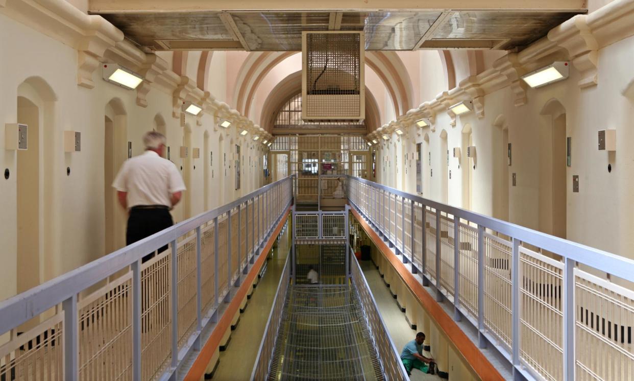 <span>There are just a few hundred places left in prisons with pressure on the new justice secretary to decide what to do this week.</span><span>Photograph: Andrew Aitchison/Corbis/Getty Images</span>