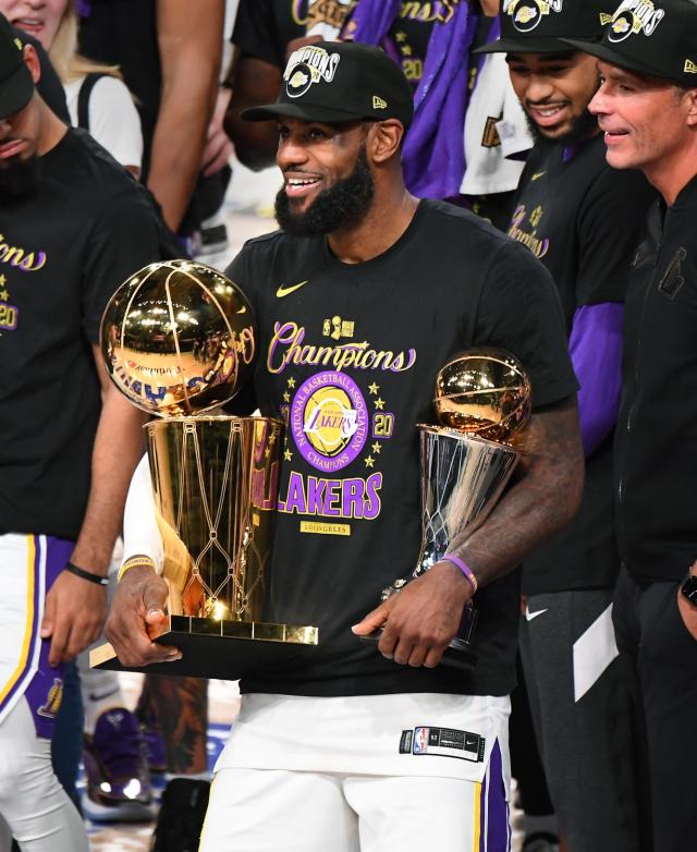Photos from Lakers' NBA championship victory over the Miami Heat