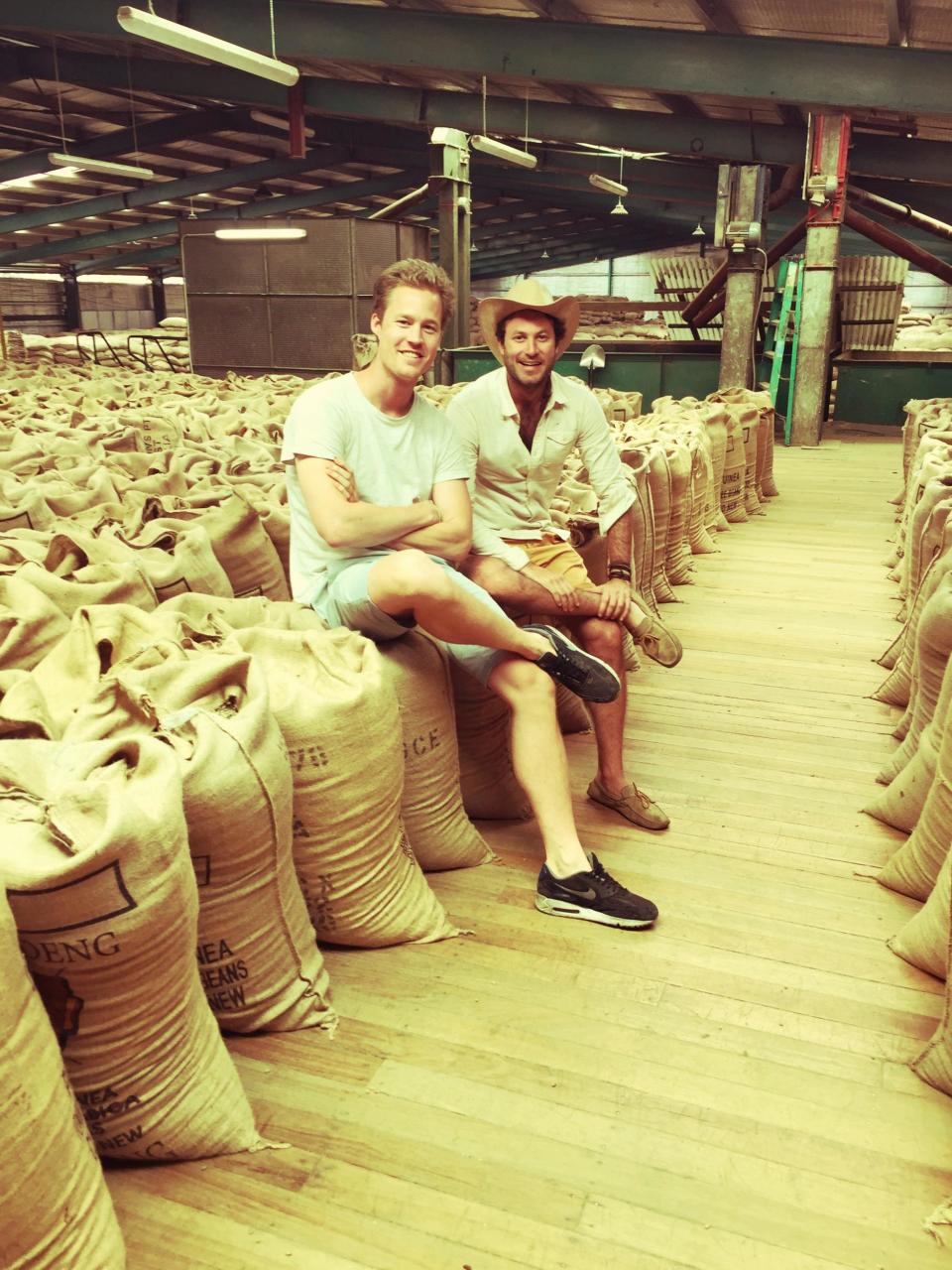 Co-founders Gabriel Shohet and Eirik Holth travelled to 150 plantations worldwide to find the best coffee (Black Sheep Coffee)