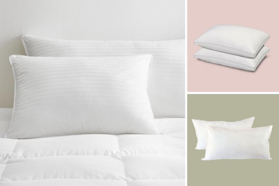 Composite of pillows for every type of sleeper