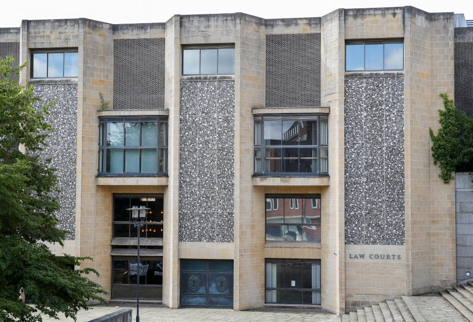 Winchester Crown court where a 25-year-old man is appearing accused of murdering 13-year-old Lucy McHugh. (Photo by Andrew Matthews/PA Images via Getty Images)