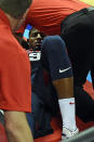 Teammates were visibly upset after witnessing Paul George suffer a horrific broken leg in the US men’s team’s intrasquad scrimmage. Re-live it right here