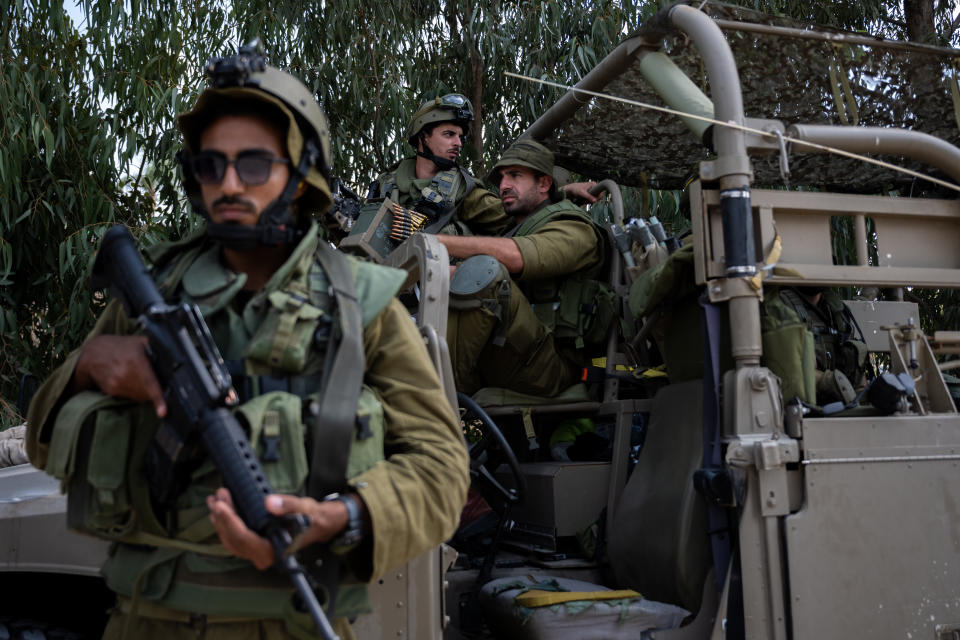 以色列宣戰哈瑪斯，並徵召30萬後備軍人。 (Photo by Alexi J. Rosenfeld/Getty Images)