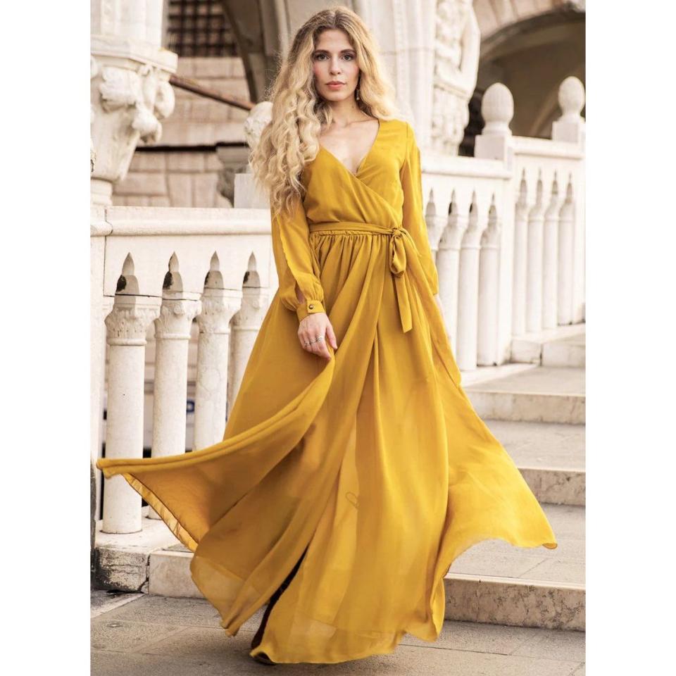 <p><a href="https://go.redirectingat.com?id=74968X1596630&url=https%3A%2F%2Fwww.joyfolie.com%2Fproducts%2Fnew-aniya-dress-in-marigold%3Fvariant%3D39769646596154&sref=https%3A%2F%2Fwww.womansday.com%2Fstyle%2Ffashion%2Fg44820057%2Ffall-wedding-guest-dresses%2F" rel="nofollow noopener" target="_blank" data-ylk="slk:Shop Now;elm:context_link;itc:0;sec:content-canvas" class="link ">Shop Now</a></p><p>Aniya Dress</p><p>joyfolie.com</p><p>$88.00</p><span class="copyright">Joyfolie</span>