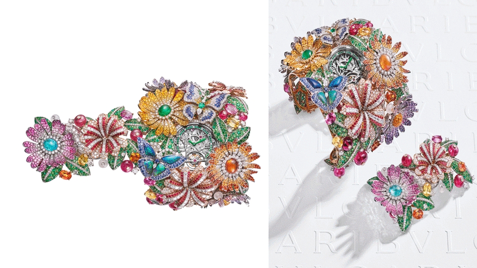 Bulgari Giardino Dell’Eden Tourbillon High Jewelry Watch - Credit: Bulgari