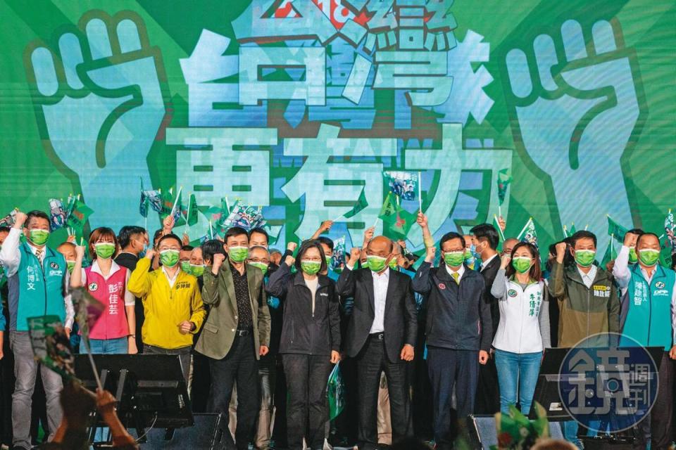 民進黨選前回防鐵票區，黃金週末在新北綠營重地三重舉辦大型活動。