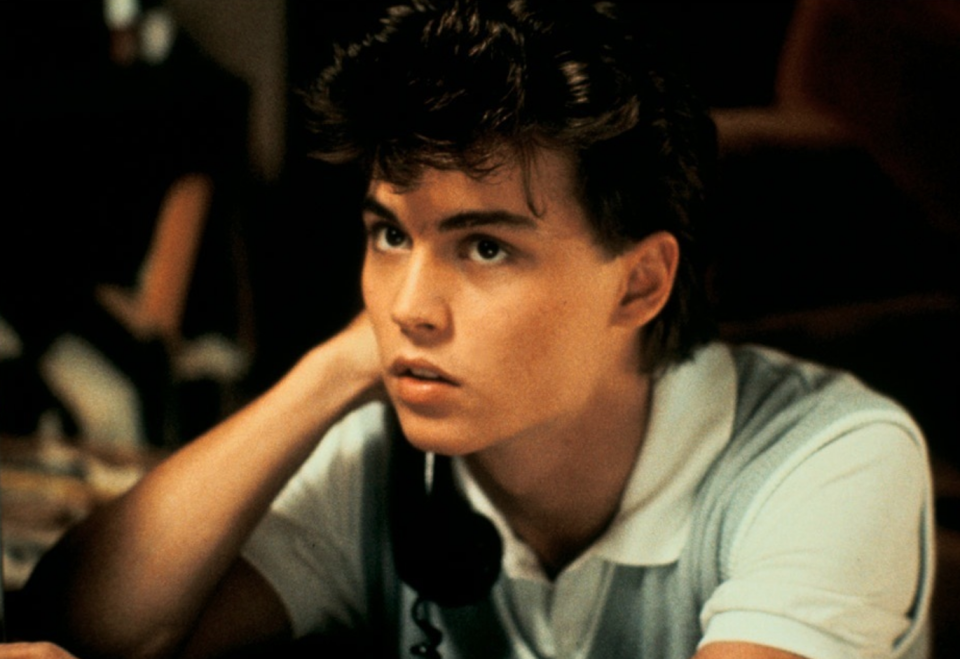 Johnny Depp in 'A Nightmare on Elm Street' (1984)