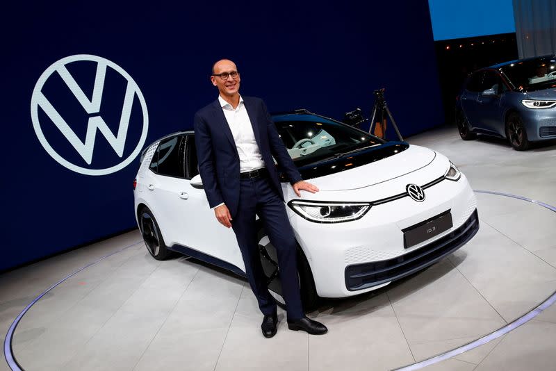 FILE PHOTO: Ralf Brandstaetter, CEO of the Volkswagen Passenger Cars brand