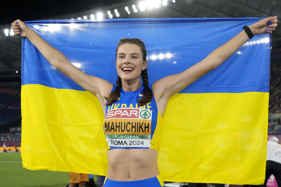 Olympics on her mind, Ukraine in her heart, worldrecord high jumper