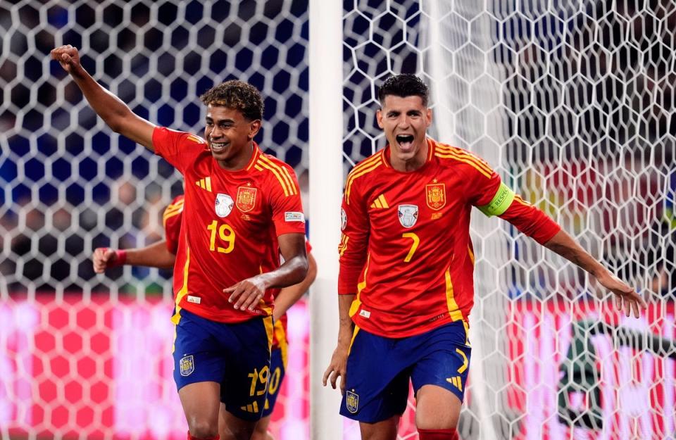 Spain have caught the eye in Germany (Nick Potts/PA Wire)