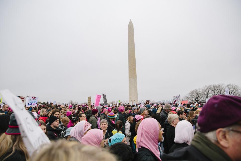 Scenes from the Women’s March on Washington