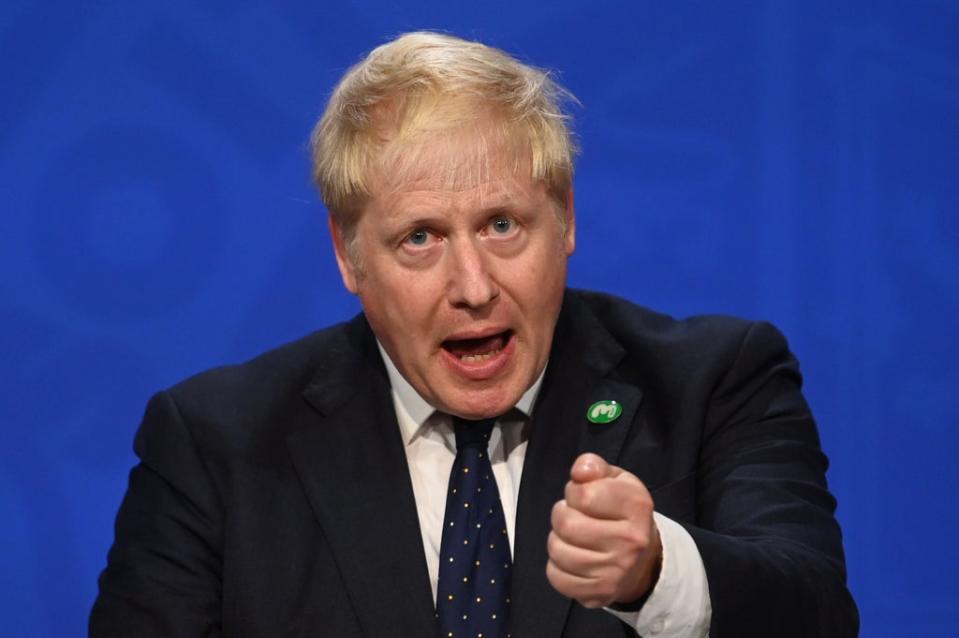 Prime Minister Boris Johnson warned that the NHS backlog would ‘get worse before it gets better’ (PA) (PA Wire)