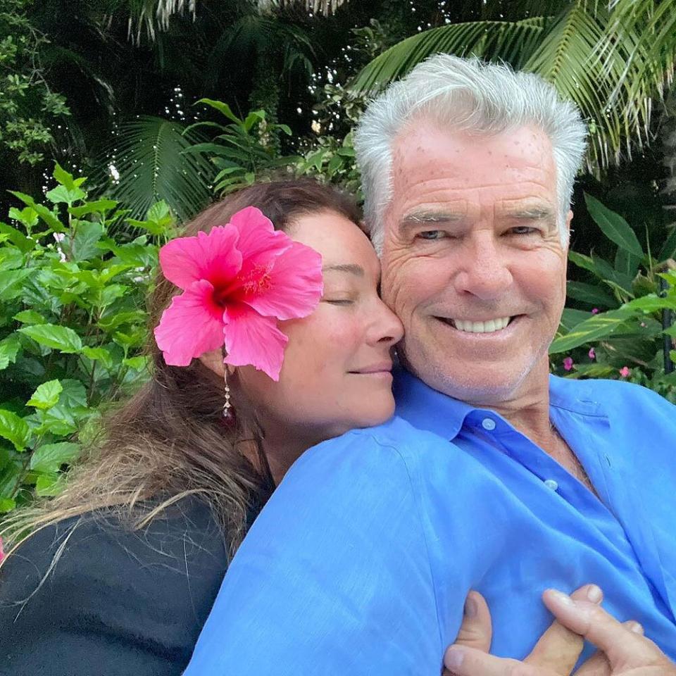 Pierce Brosnan Celebrates Wife Keely's 59th Birthday with Tropical Pic: 'So Many Years of Love'