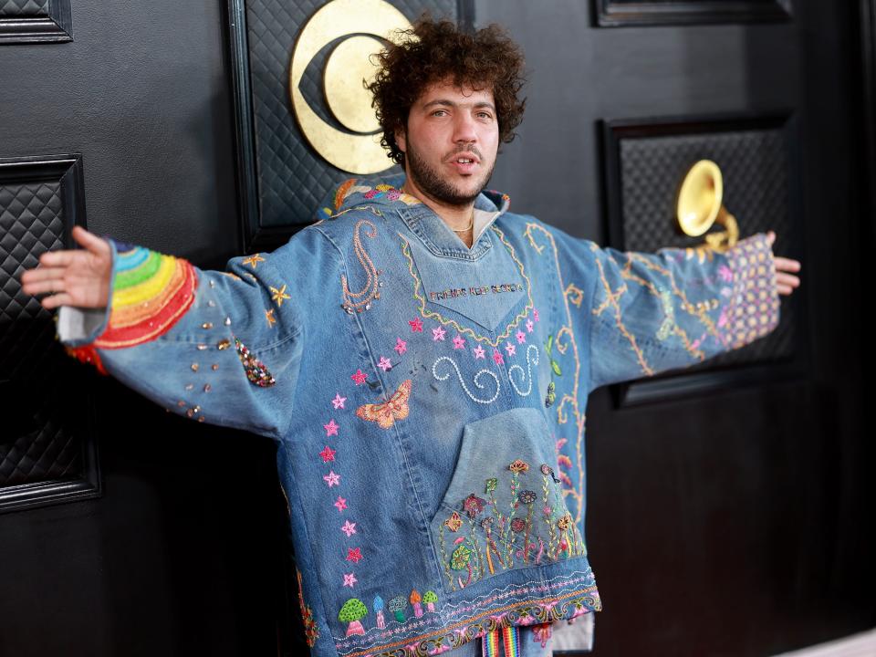 Benny Blanco attends the 65th GRAMMY Awards on February 05, 2023 in Los Angeles, California.