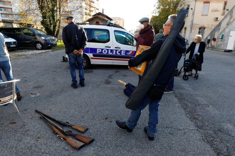 French authorities have launched a major collection campaign of undeclared firearms