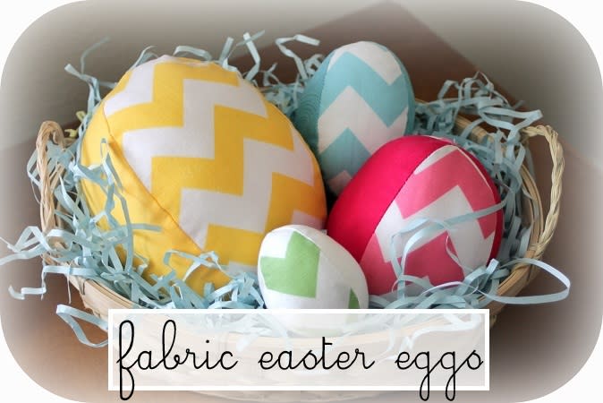 Fabric Eggs