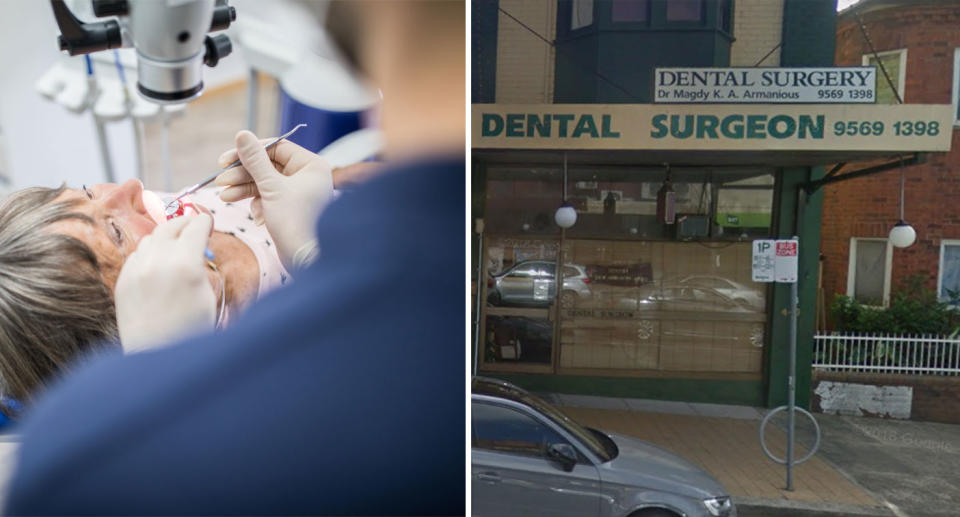 Dentist in Sydney who offered services to people in pain in the Inner West treatment for free. 