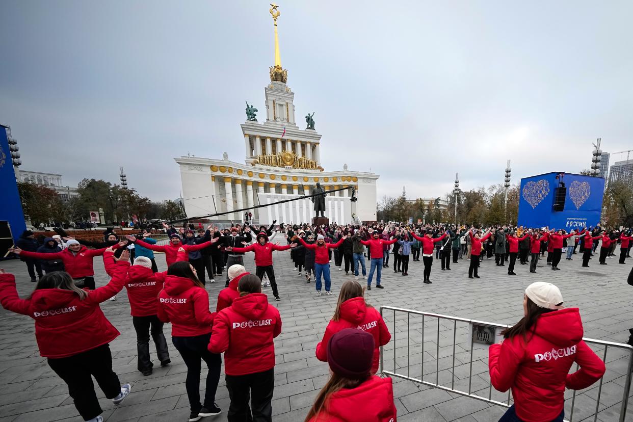 Russia National Expo (Copyright 2023 The Associated Press. All rights reserved.)