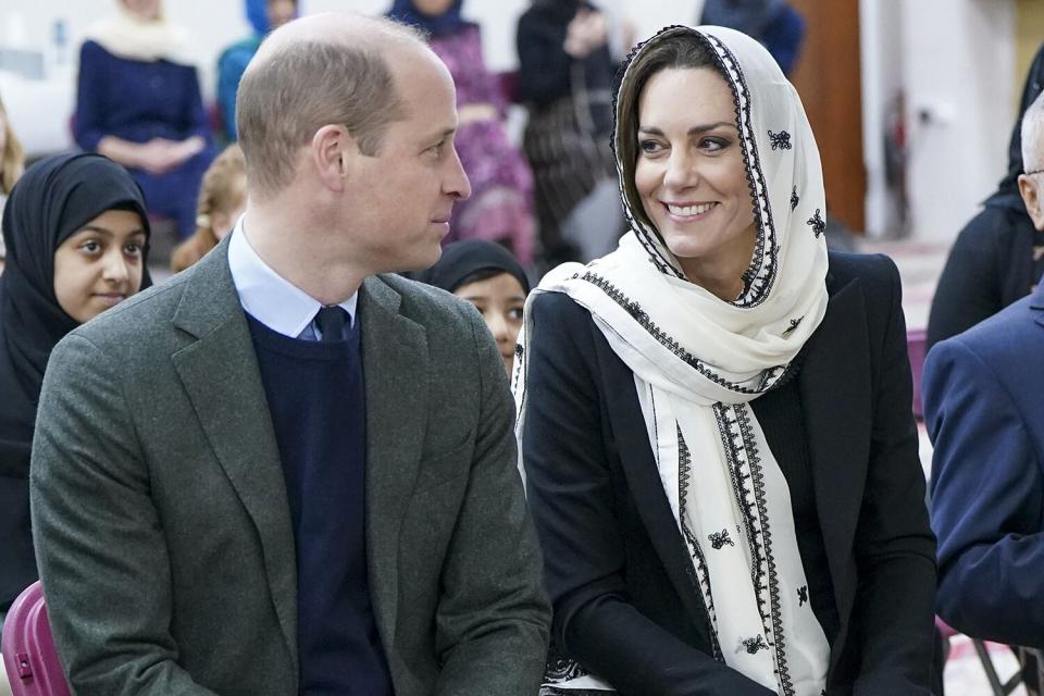 Prince And Princess Of Wales At Hayes Muslim Center