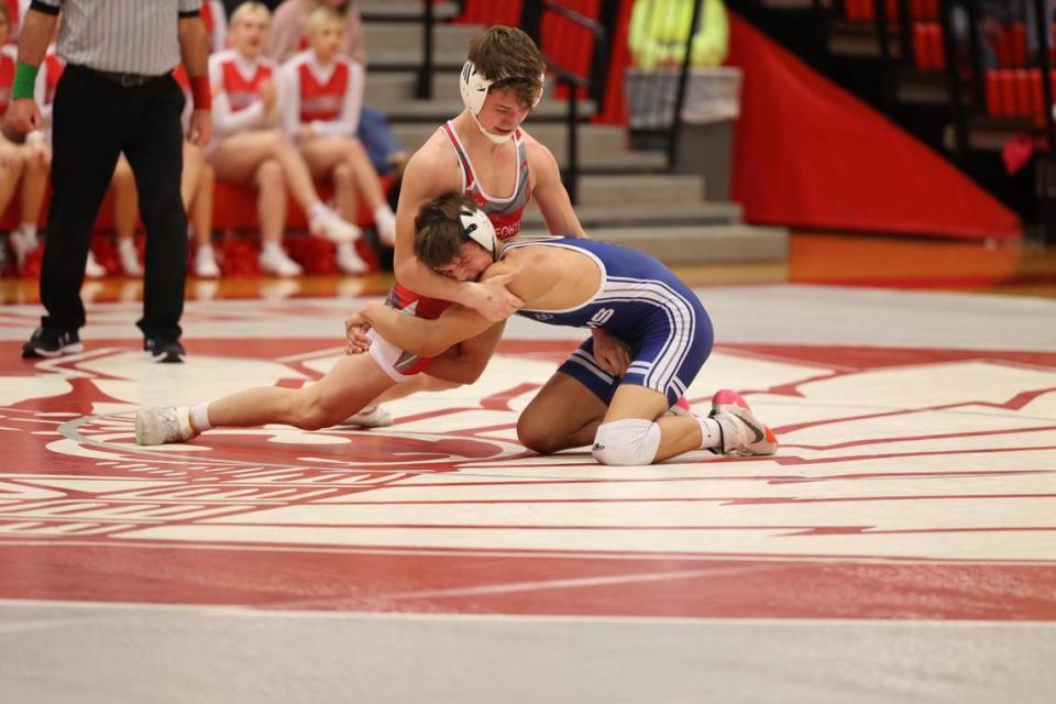 Bellefonte’s Noah Weaver became one of four county wrestlers to have multiple technical falls on the year now.