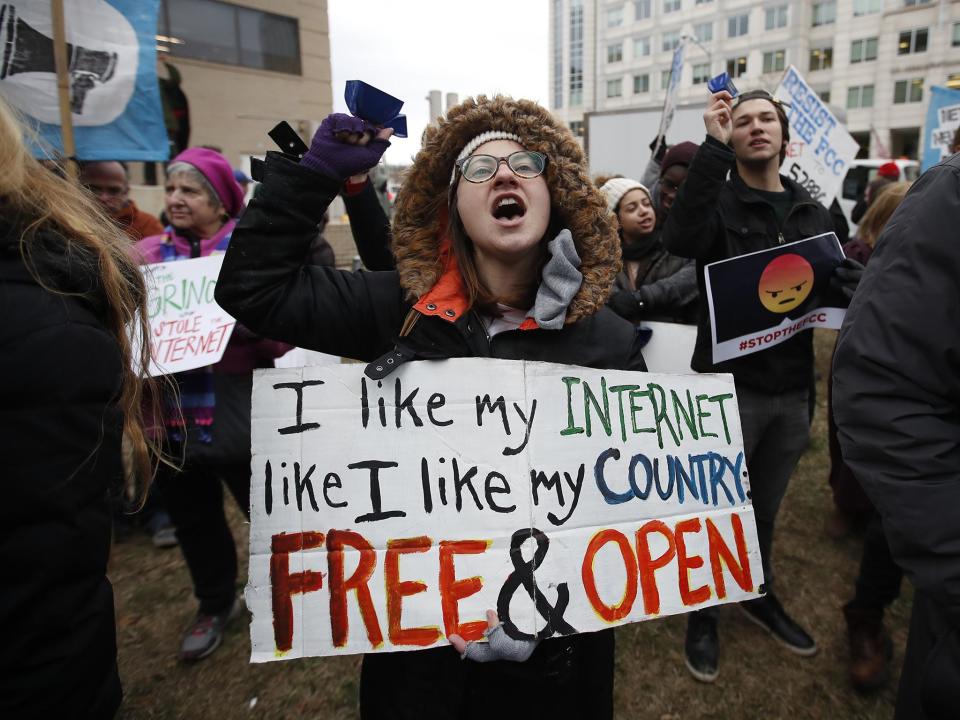 Recent polls show that more than 80 per cent of Americans support net neutrality principles: AP