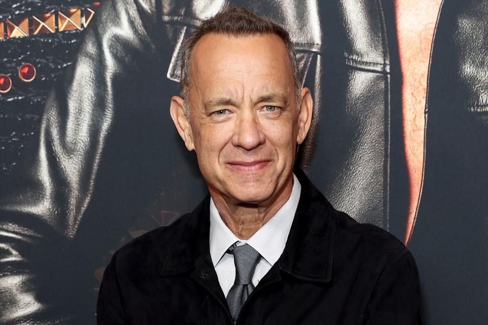Tom Hanks attends the Sydney premiere of ELVIS at the State Theater on June 05, 2022 in Sydney, Australia.
