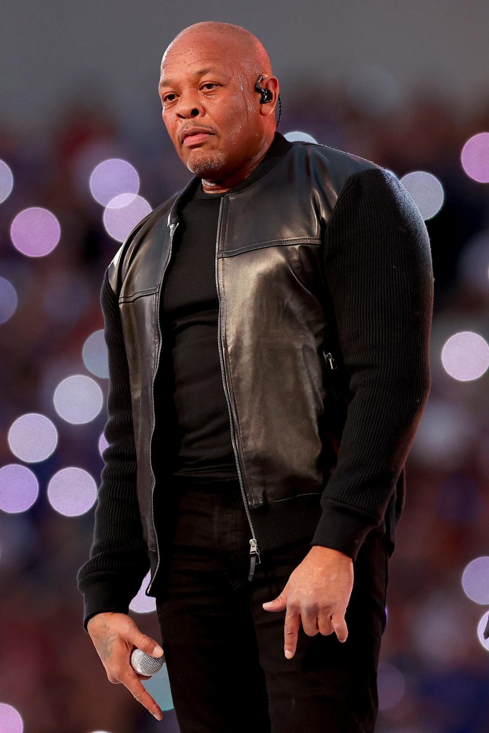 Dr, Dre, pictured during the halftime performance at Super Bowl LVI in 2022, is among the hip-hop acts in the spotlight with Black Friday Record Store Day releases.