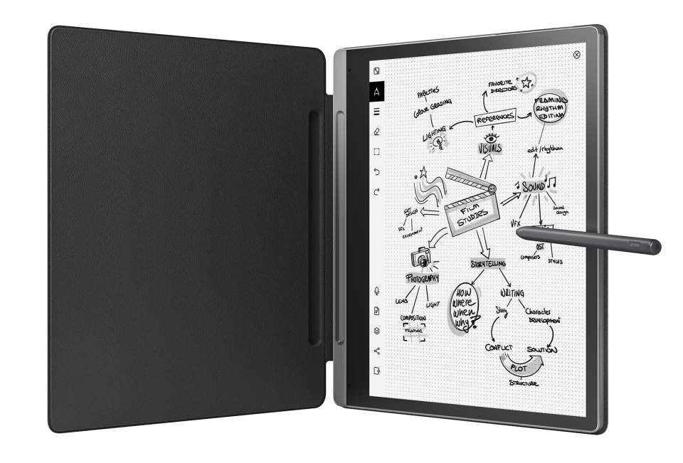 Lenovo’s Smart Paper e-ink notepad and stylus
