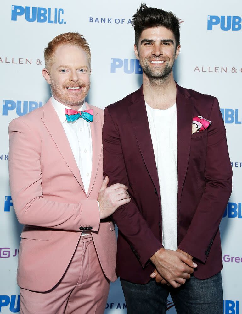 Jesse Tyler Ferguson and Justin Mikita | John Lamparski/Getty