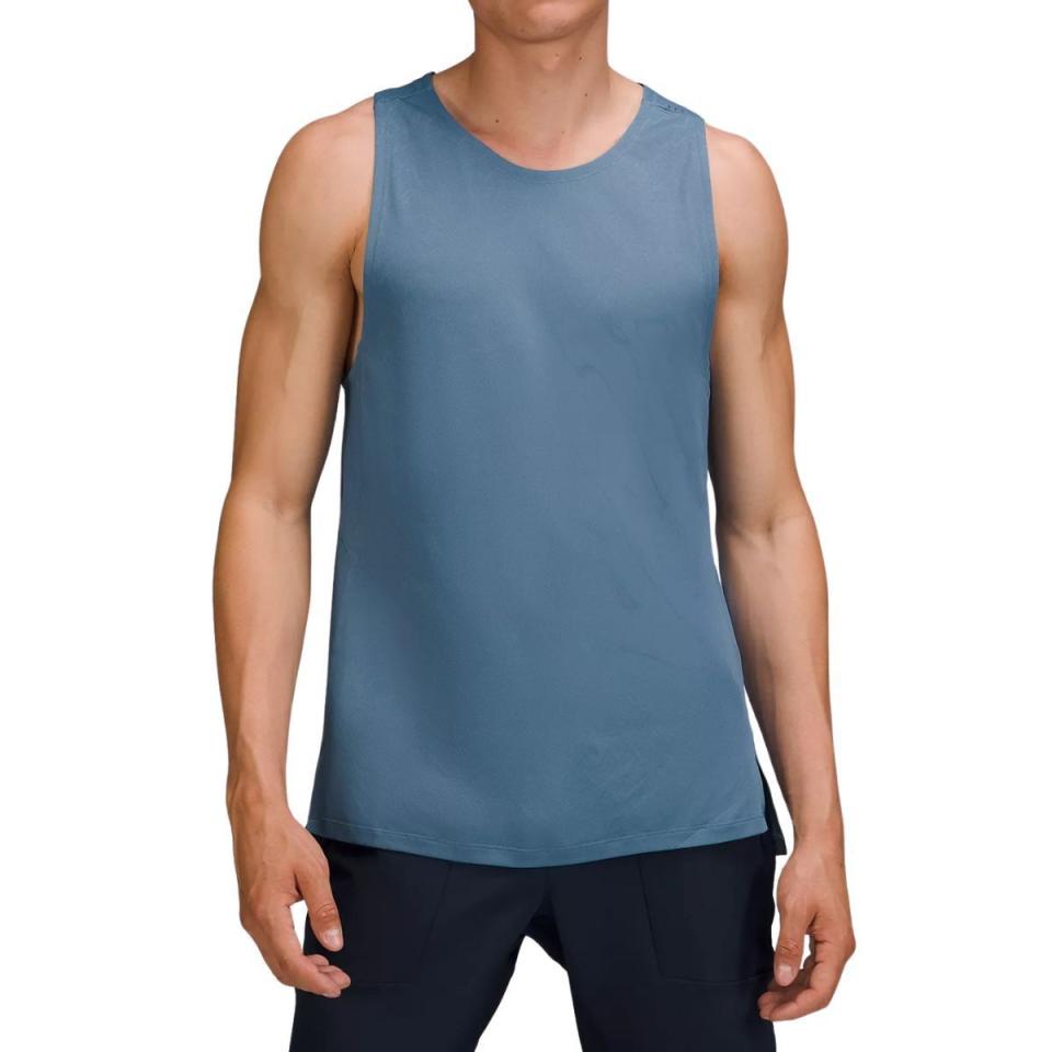 Textured Training Tank Top