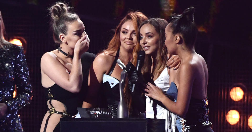 Perrie, Jesy, Jade and Leigh-Anne won Best British Single at the 2017 BRIT Awards (Copyright: David Fisher/REX/Shutterstock)