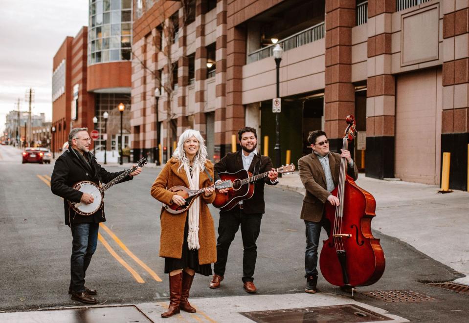 Bluegrass band Jonny Estep and the Gravel Drive play Arnold's Bar & Grill on New Year's Eve.