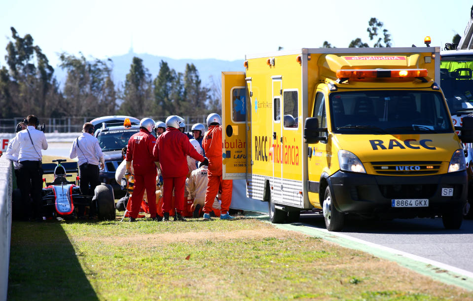 Fernando Alonso Formula One Crash