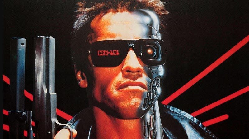 Arnold in terminator 1