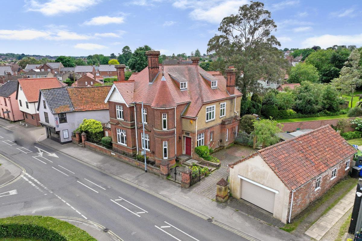 Oakley House in Beccles is for sale for offers over £760,000 <i>(Image: Winkworth)</i>