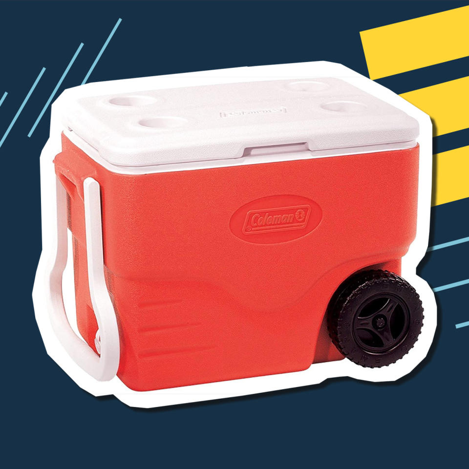best cheap cooler, Coleman 40-Quart Wheeled Cooler