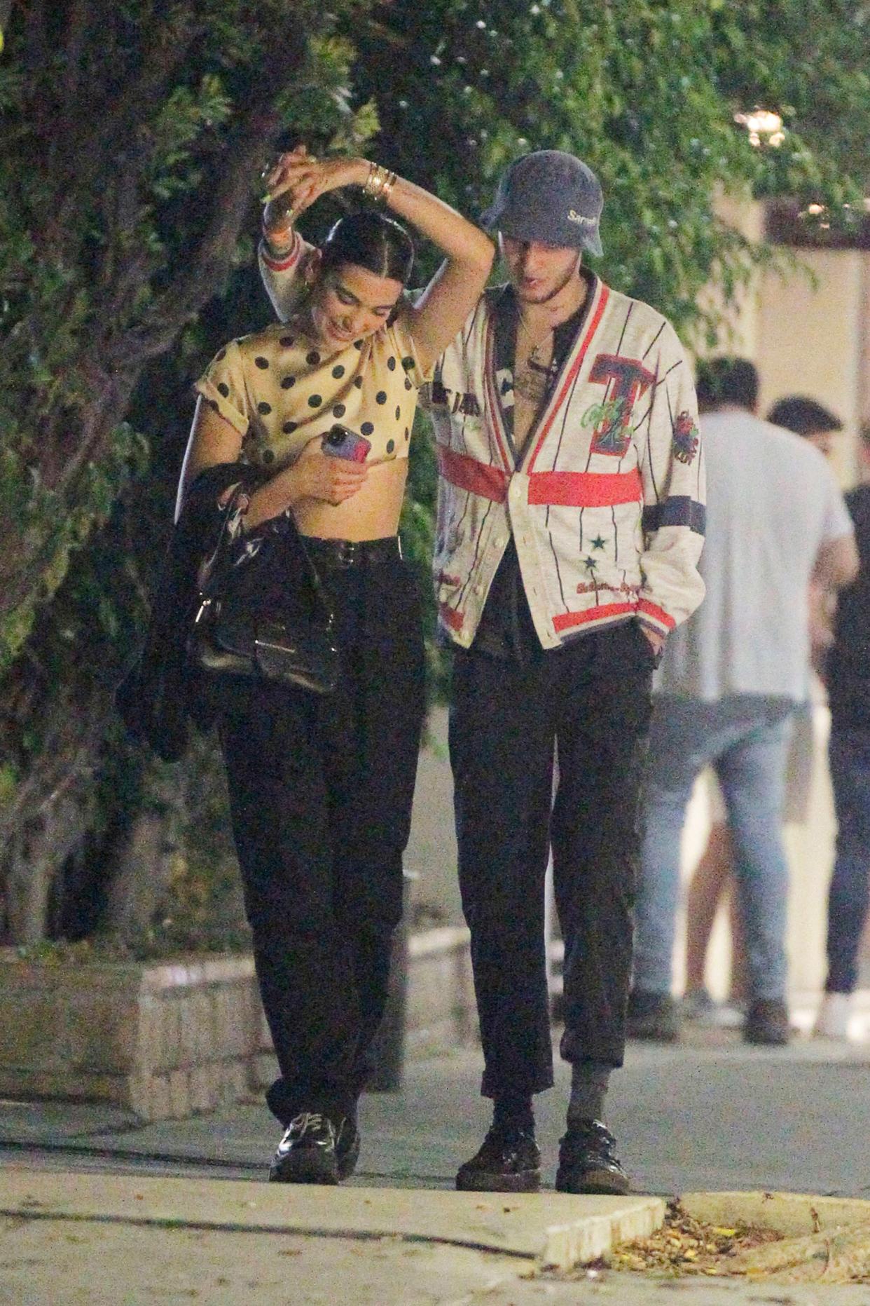 <h1 class="title">Anwar Hadid, Dua Lipa,</h1><cite class="credit">Photo: FIA Pictures Agency</cite>