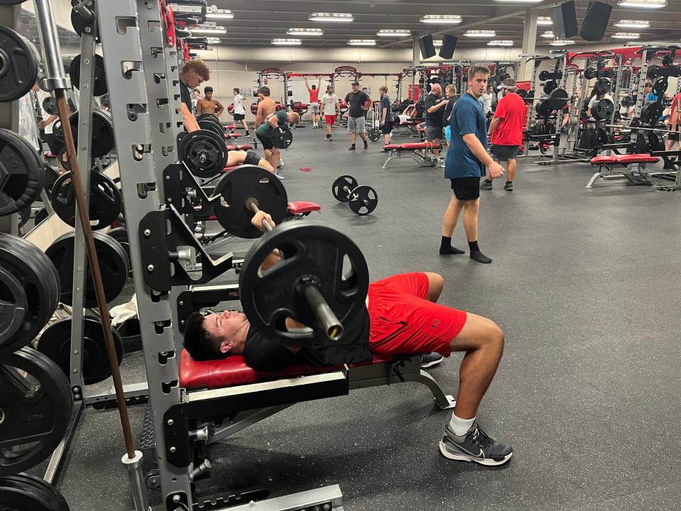 Nixa sophomore Jackson Cantwell is receiving major college football interest. He frequently shares videos of his biggest workout lifts on his social media pages.