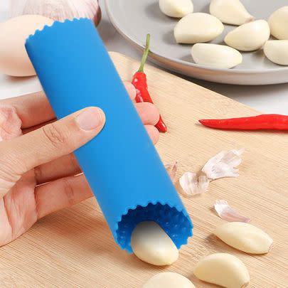 This under-£4 garlic-peeling tube is basically a kitchen must-have at this point.