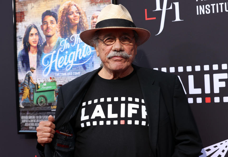 Edward James Olmos attends a special preview screening of 