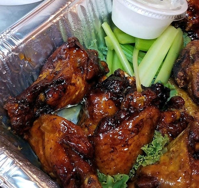 Wings from Fu Wangz at 2105 Carolina Beach Road in Wilmington, N.C. Owners announced the restaurant will be closing at the end of May 2023. FILE PHOTO