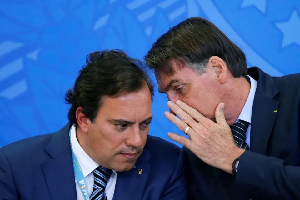 Aliado próximo ao presidente Jair Bolsonaro, Pedro Guimarães, deve deixar presidência da Caixa por investigação de casos de assédio sexual (Foto: REUTERS/Adriano Machado)