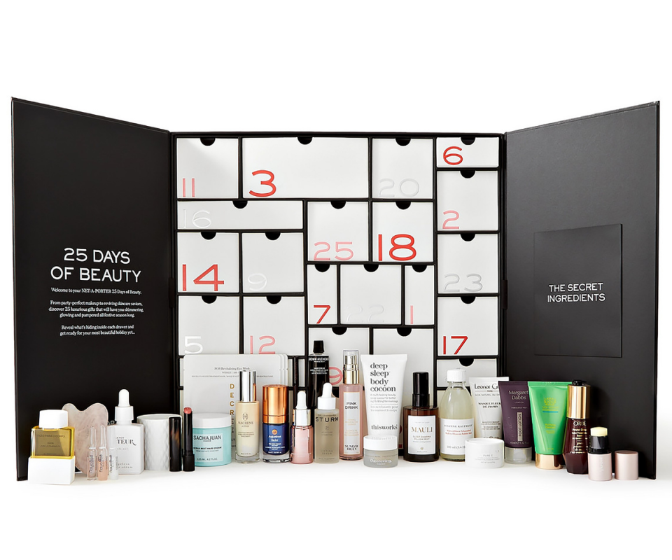 Net-A-Porter's iconic beauty advent calendar is worth over $1,700.