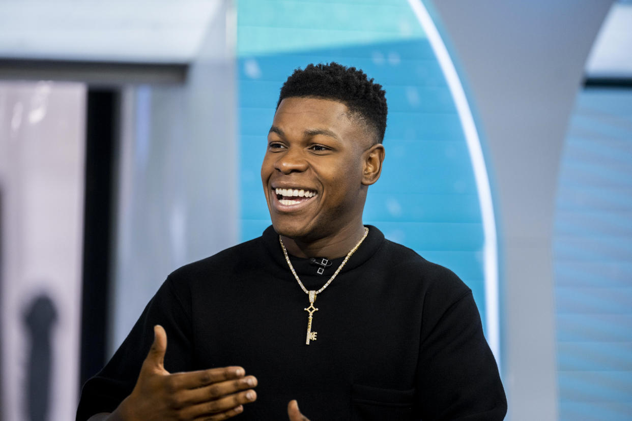 Image: John Boyega on the TODAY show on August 17, 2022. (Nathan Congleton / TODAY)