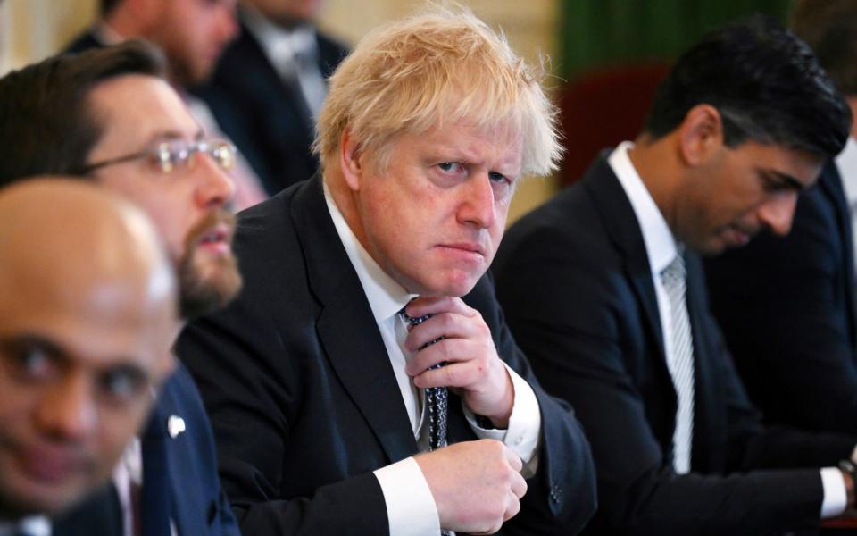 Boris Johnson could bring forward measures to deal with the cost of living, with Sue Gray's partygate report expected on Wednesday - Daniel Leal/Getty Images