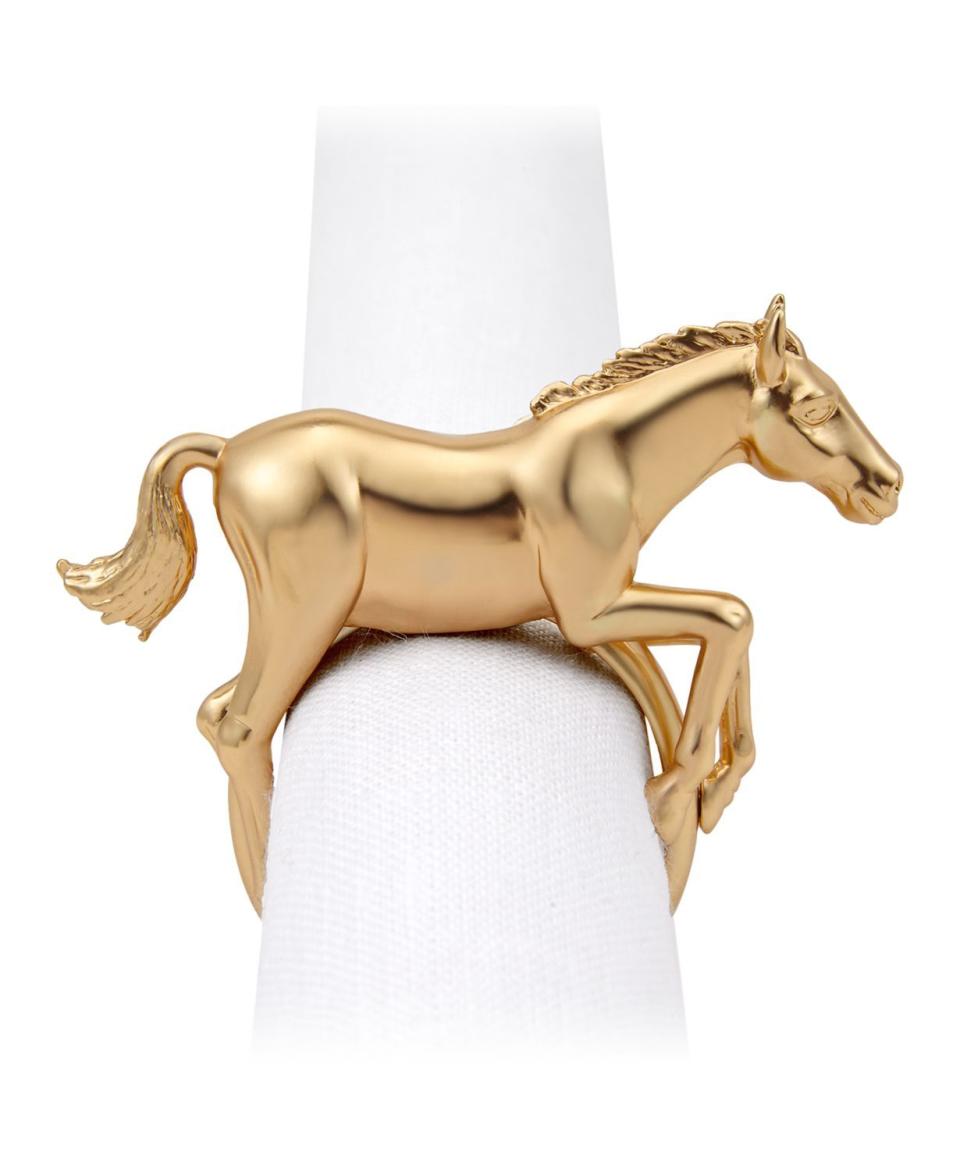 32) L'Objet Horse Napkin Jewels (Set of 4)