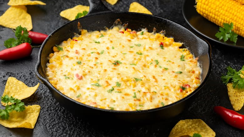 Korean corn cheese in a bowl