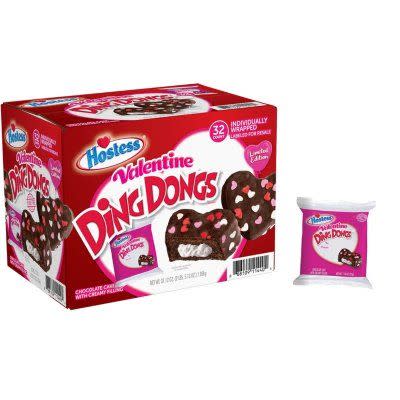 5) Hostess Valentine Ding Dongs