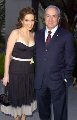 Tina Fey and producer Lorne Michaels at the L.A. premiere of Paramount's Mean Girls