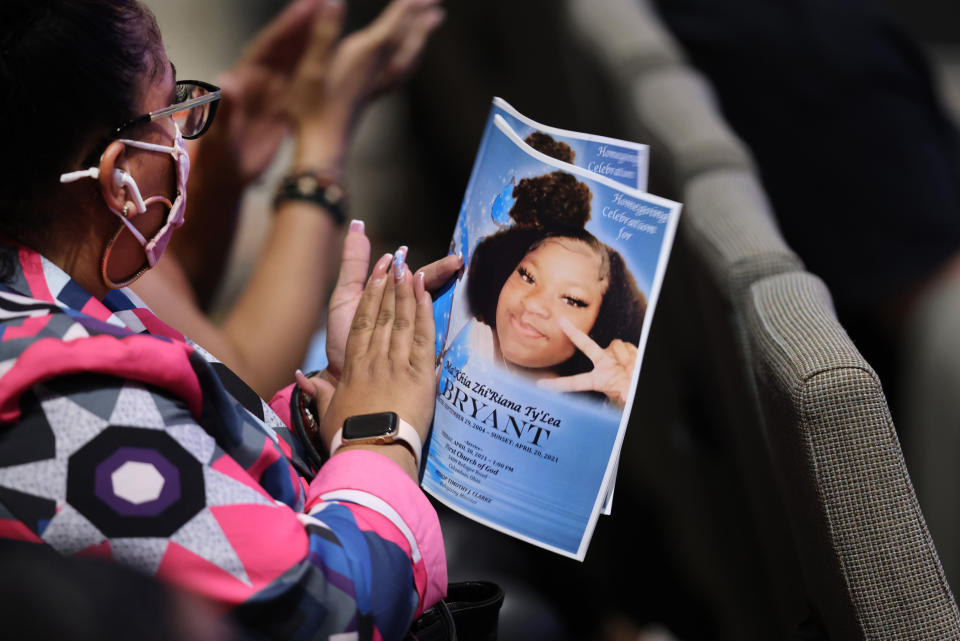 Wake And Funeral Held For Ma'Khia Bryant In Columbus, OH (Scott Olson / Getty Images file)